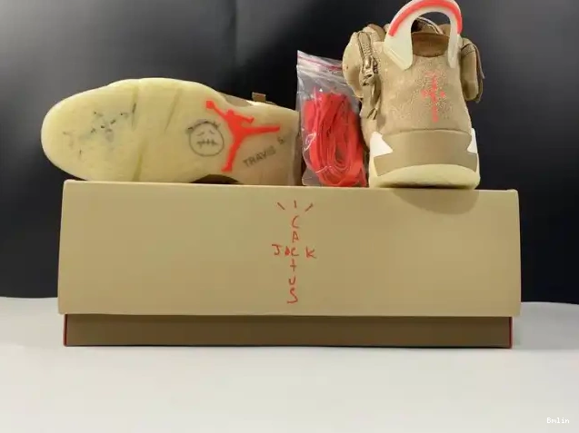 Bmlin Air DH0690-200 Scott 6 Travis British Khaki Jordan Retro 0617